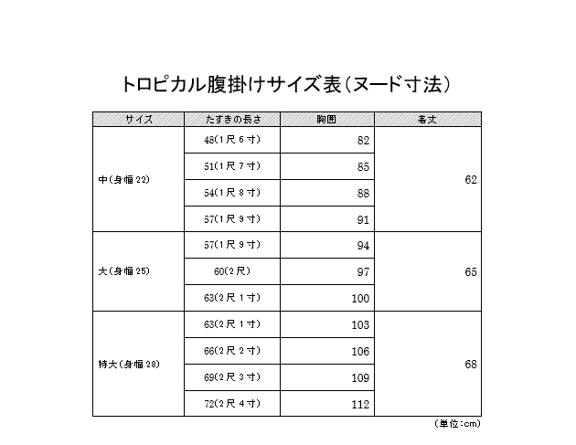 上田屋の仕立物